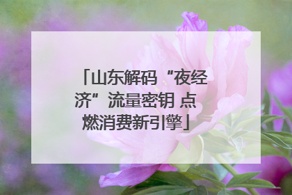 山东解码“夜经济”流量密钥 点燃消费新引擎